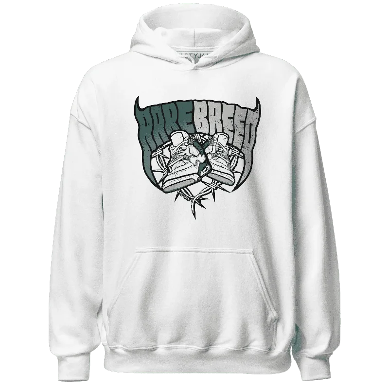 NastyJamz Oxidized Green 4s Hoodie Match Rare Breed Sneaker