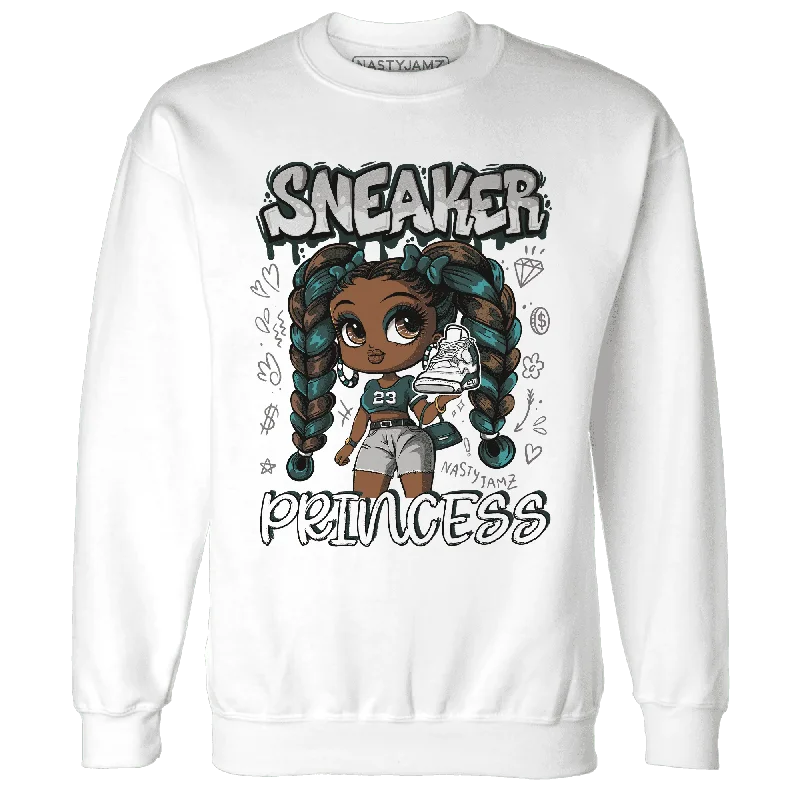 NastyJamz Oxidized Green 4s Sweatshirt Match Sneaker Princess