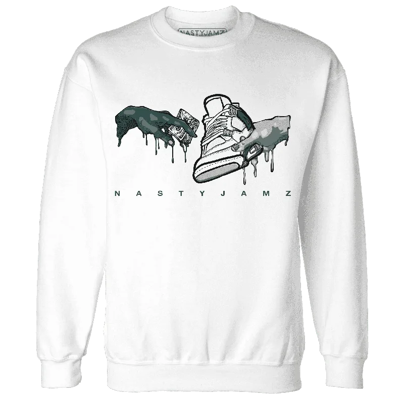 NastyJamz Oxidized Green 4s Sweatshirt Match Take My Money Sneaker