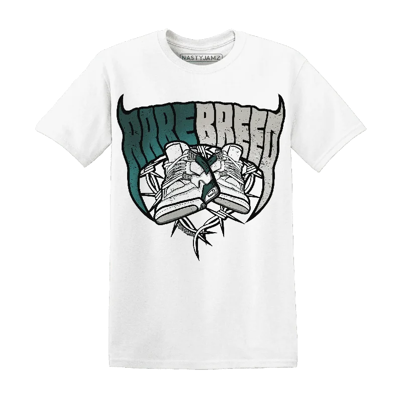 NastyJamz Oxidized Green 4s T-Shirt Match Rare Breed Sneaker