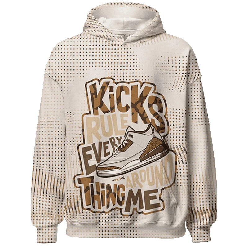 NastyJamz Palomino 3s Hoodie Match Kicks Rule All-Over Print