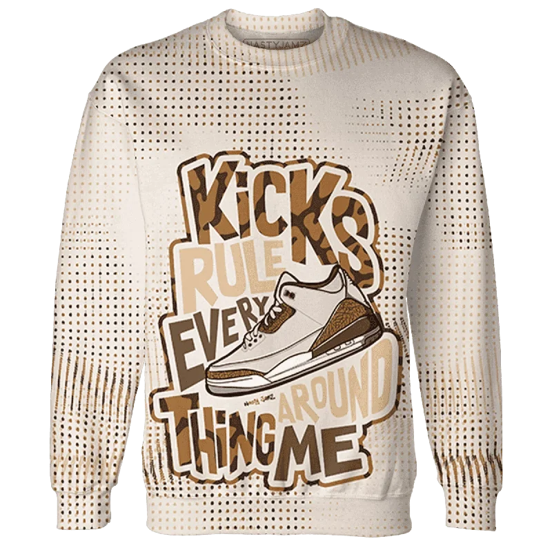 NastyJamz Palomino 3s Sweatshirt Match Kicks Rule All-Over Print