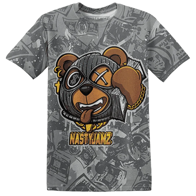 Modern Unisex Streetwear Outfits NastyJamz Paris Cement Olympics 4s T-Shirt Match Money Motive BER All-Over Print