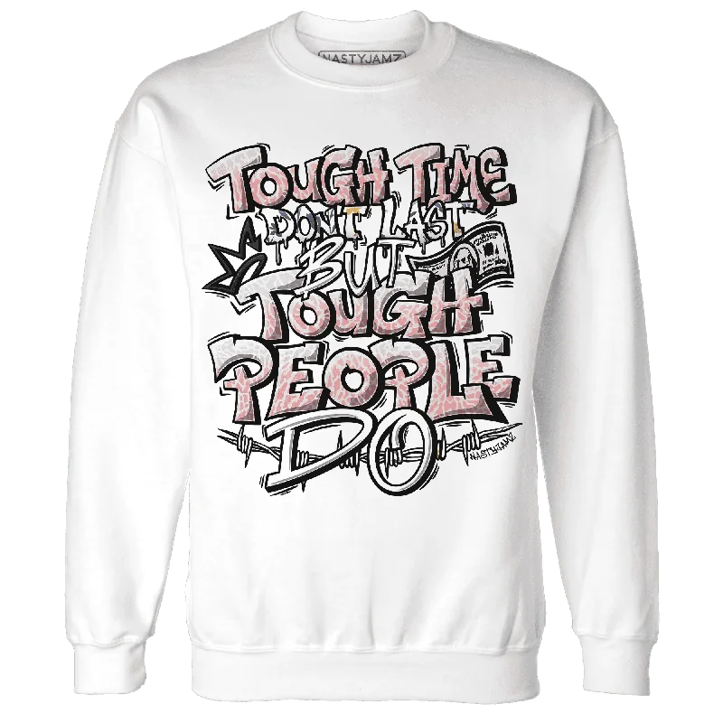 NastyJamz Red Stardust 3s Sweatshirt Match Tough People Never Fall