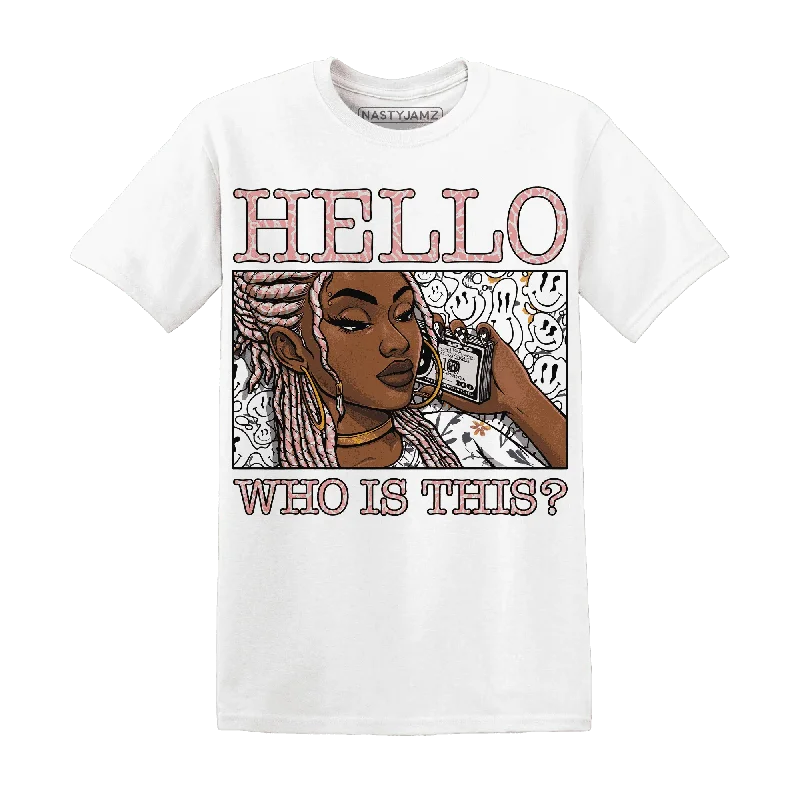 NastyJamz Red Stardust 3s T-Shirt Match Hello Girl