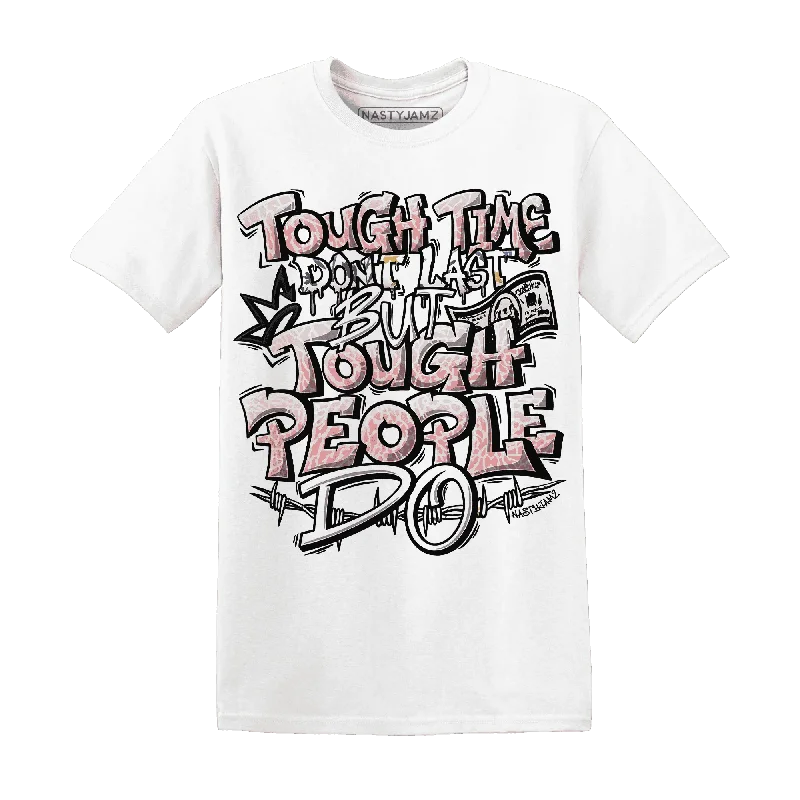 NastyJamz Red Stardust 3s T-Shirt Match Tough People Never Fall