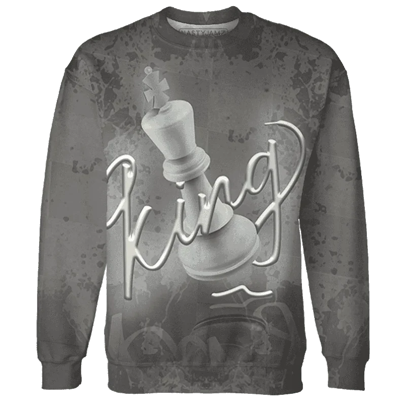 NastyJamz SE Sail 5s Sweatshirt Match Black King All-Over Print