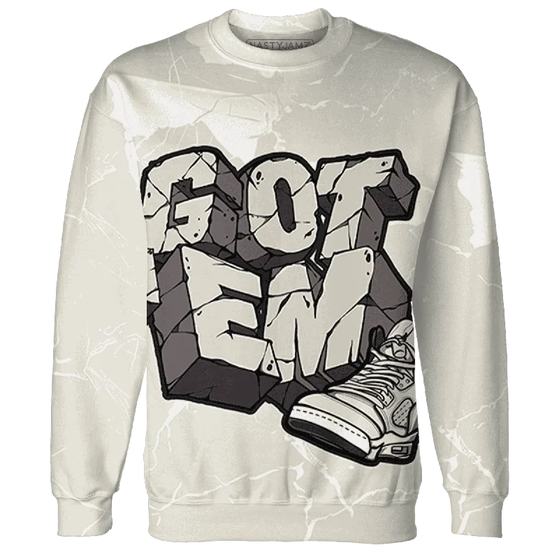 NastyJamz SE Sail 5s Sweatshirt Match Got Em All-Over Print