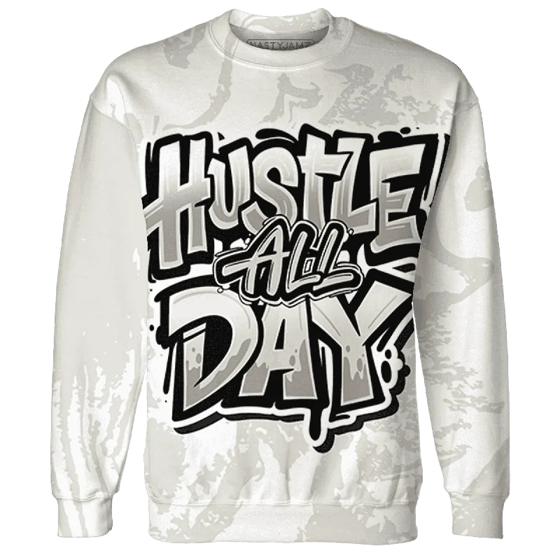 NastyJamz SE Sail 5s Sweatshirt Match Hustle All Day All-Over Print