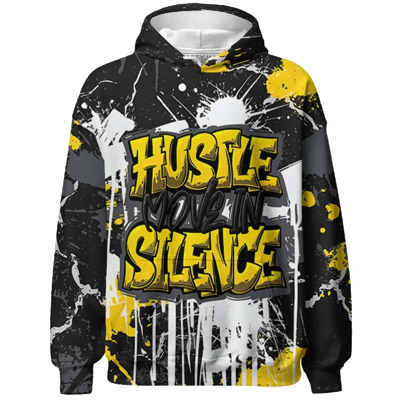 NastyJamz Thunder 4s Hoodie Match Hustle Move In Silence All-Over Print