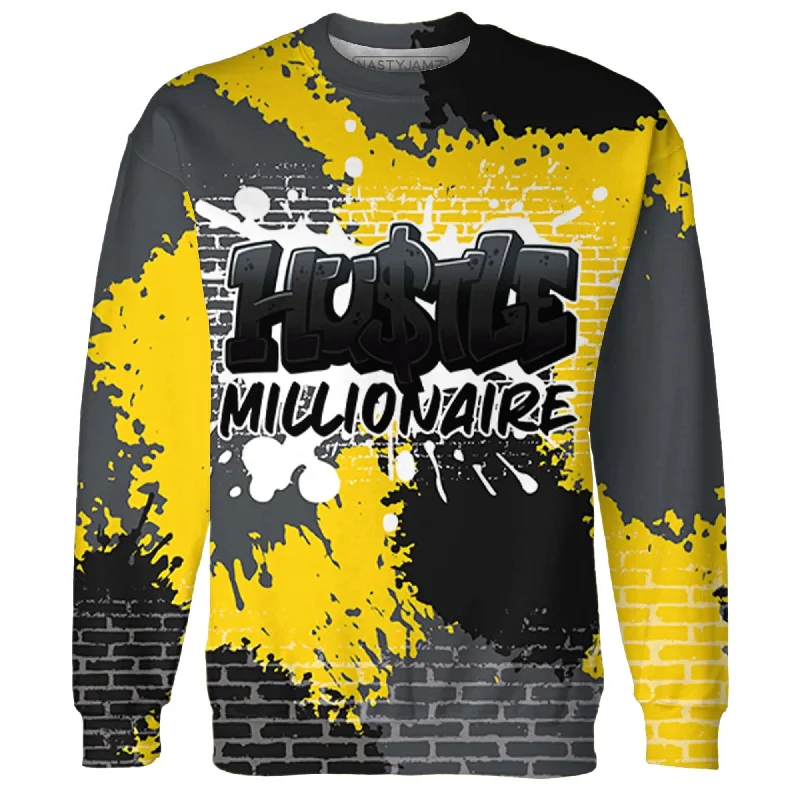 NastyJamz Thunder 4s Sweatshirt Match Hustle Millionaire All-Over Print