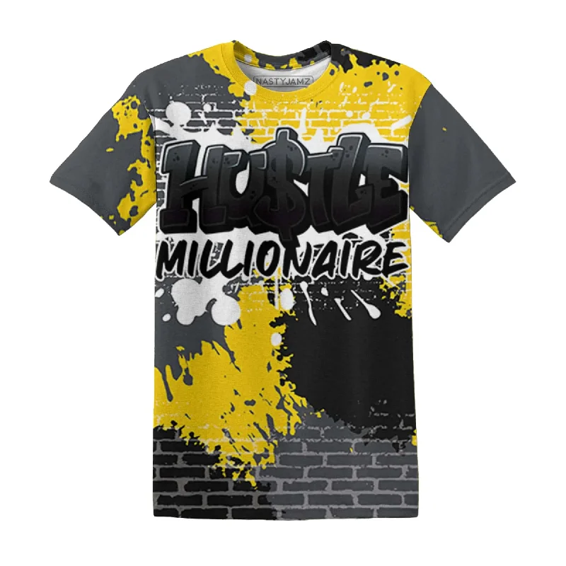 NastyJamz Thunder 4s T-Shirt Match Hustle Millionaire All-Over Print