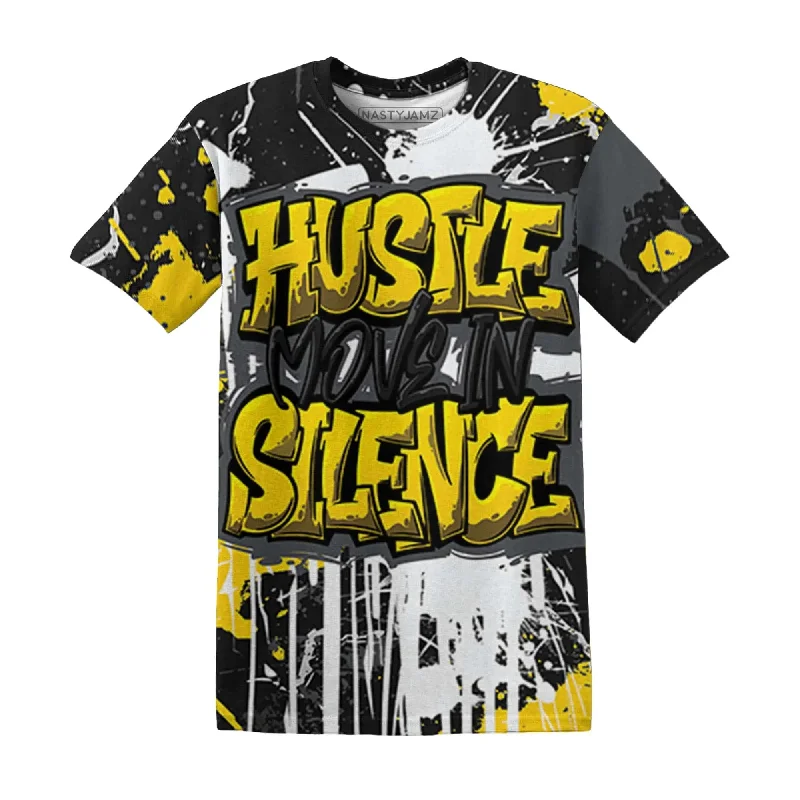 NastyJamz Thunder 4s T-Shirt Match Hustle Move In Silence All-Over Print