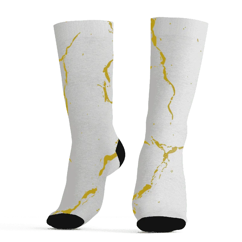 NastyJamz Vivid Sulfur 4s Socks Match Skeleton Y2k All-Over Print