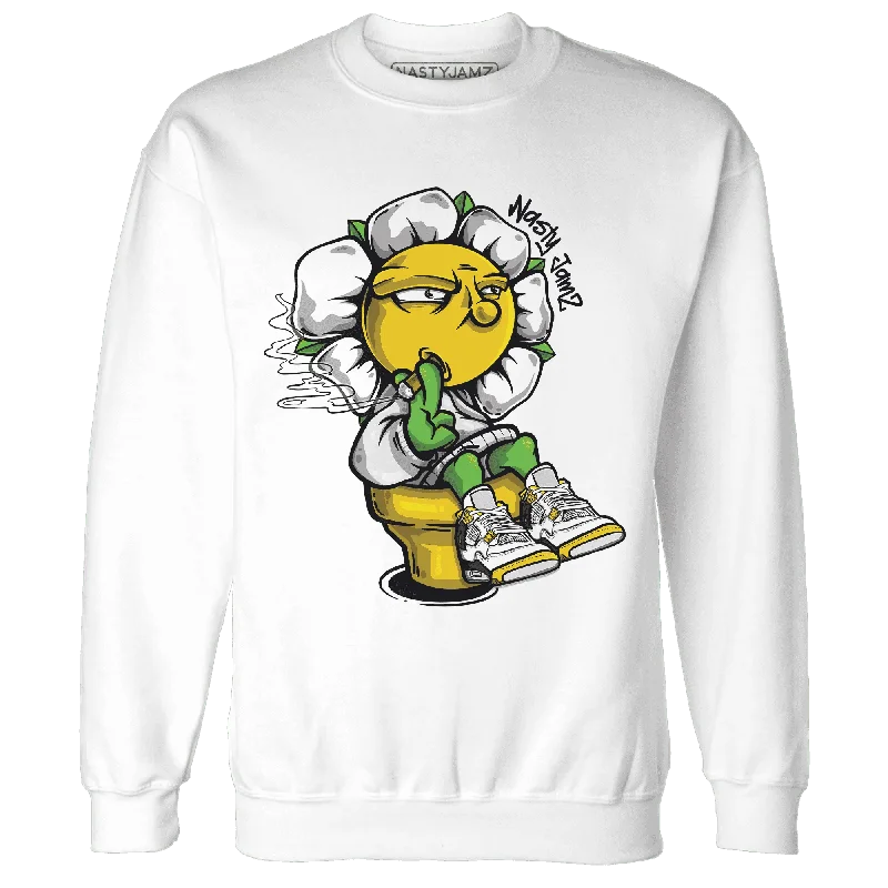 NastyJamz Vivid Sulfur 4s Sweatshirt Match Rebel Bloom