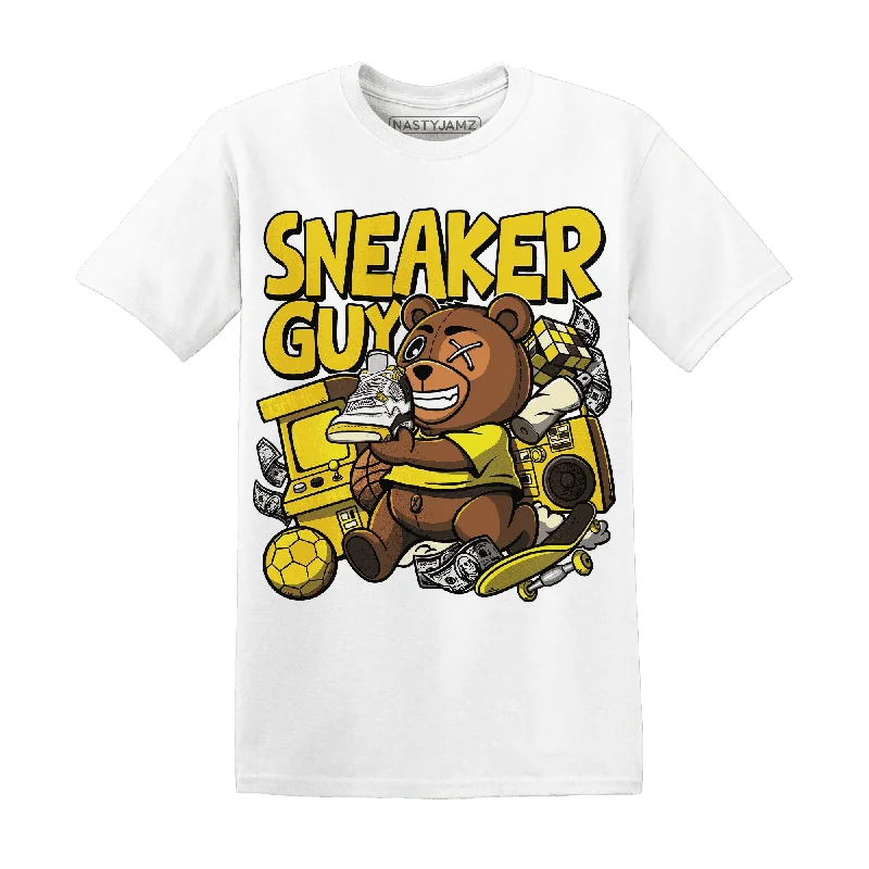 NastyJamz Vivid Sulfur 4s T-Shirt Match Sneaker BER