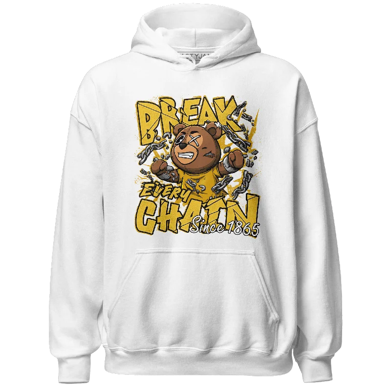 NastyJamz Yellow Ochre 6s Hoodie Match BER Break Chain