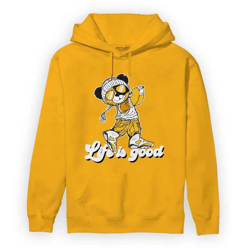 NastyJamz Yellow Ochre 6s Hoodie Match BER Like Golf