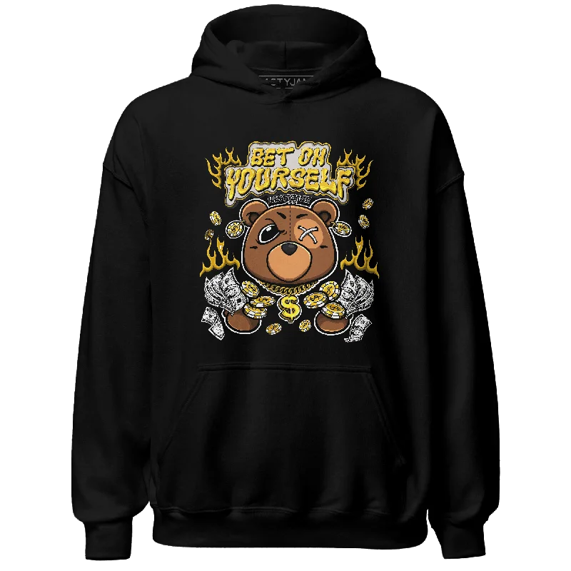 NastyJamz Yellow Ochre 6s Hoodie Match Bet On Yourself BER