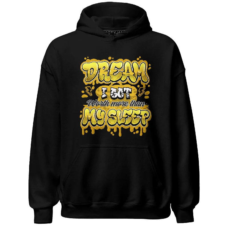 NastyJamz Yellow Ochre 6s Hoodie Match Dream Over Rest