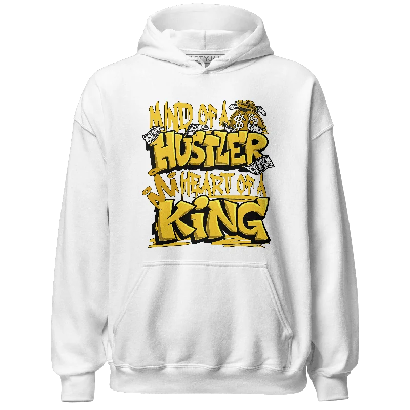 NastyJamz Yellow Ochre 6s Hoodie Match Hustler Heart King