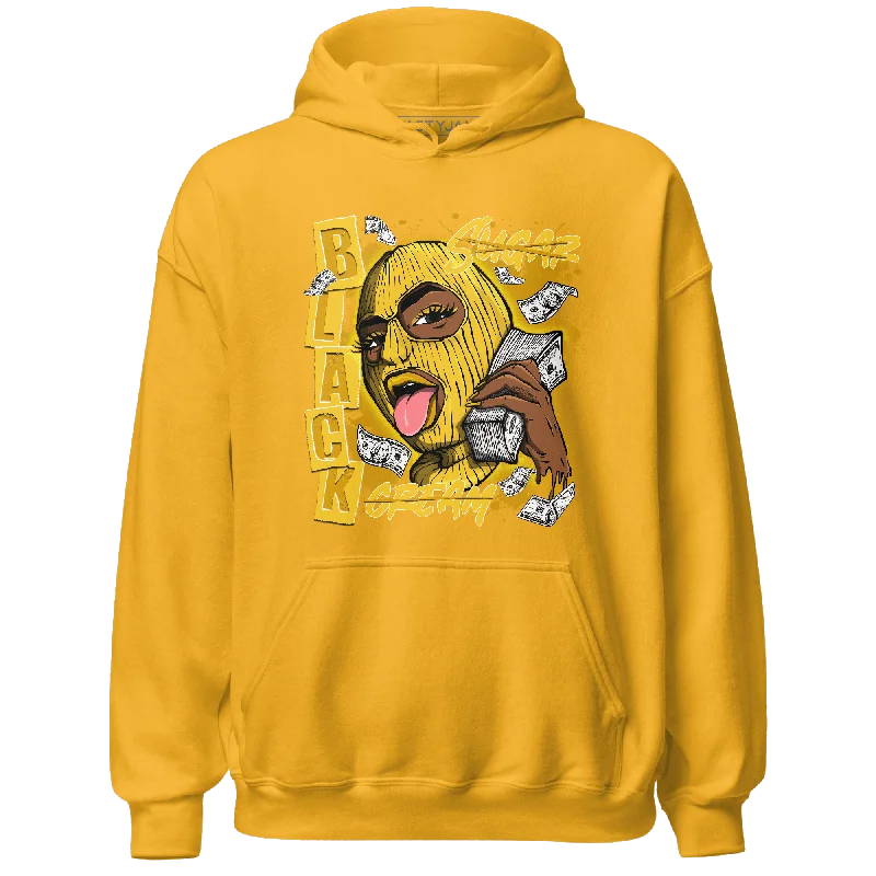 NastyJamz Yellow Ochre 6s Hoodie Match No Sugar No Cream