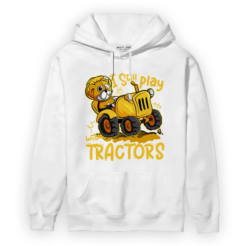 NastyJamz Yellow Ochre 6s Hoodie Match Play With Tractors BER