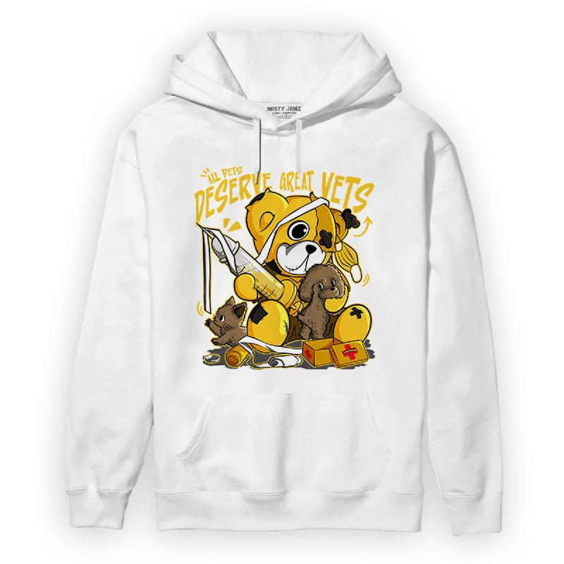 NastyJamz Yellow Ochre 6s Hoodie Match Veterinary BER