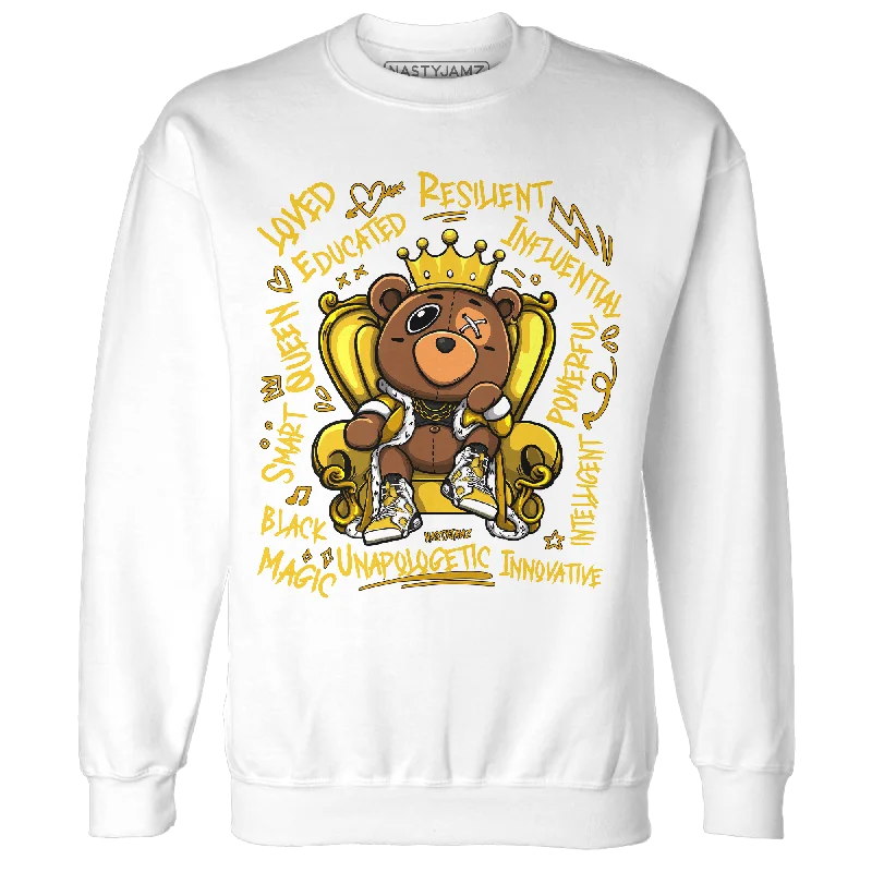 NastyJamz Yellow Ochre 6s Sweatshirt Match BER Self Definition