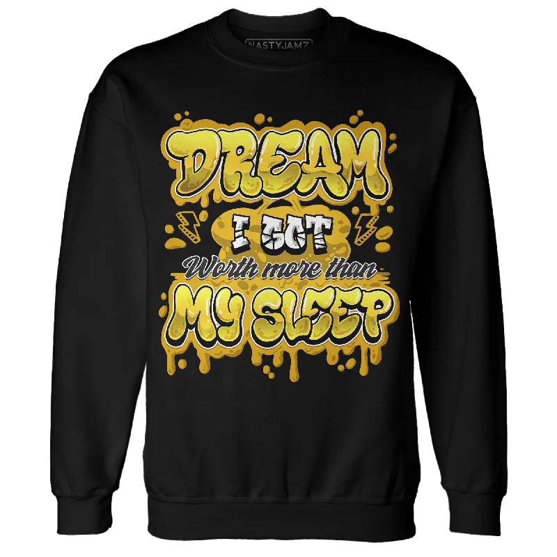 NastyJamz Yellow Ochre 6s Sweatshirt Match Dream Over Rest