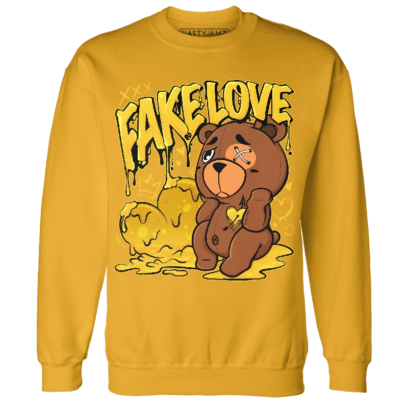 NastyJamz Yellow Ochre 6s Sweatshirt Match Fake Love BER