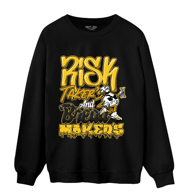 NastyJamz Yellow Ochre 6s Sweatshirt Match Making Our Bread