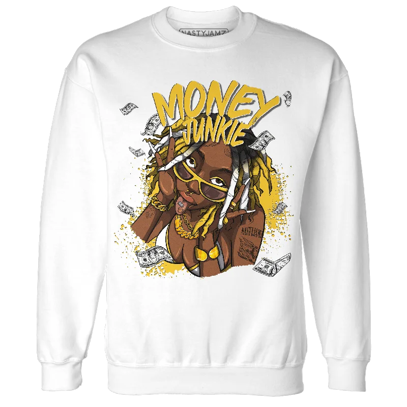 NastyJamz Yellow Ochre 6s Sweatshirt Match Money Junkie