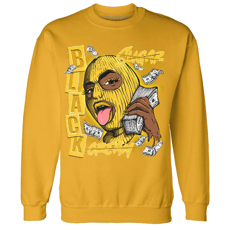 NastyJamz Yellow Ochre 6s Sweatshirt Match No Sugar No Cream