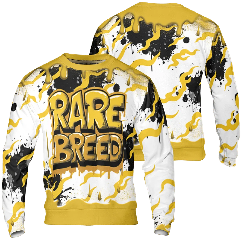 NastyJamz Yellow Ochre 6s Sweatshirt Match Rare Breed Drippin All-Over Print