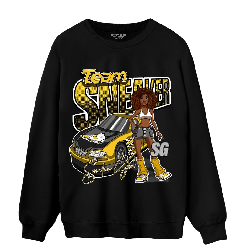 NastyJamz Yellow Ochre 6s Sweatshirt Match Team Sneaker Girl