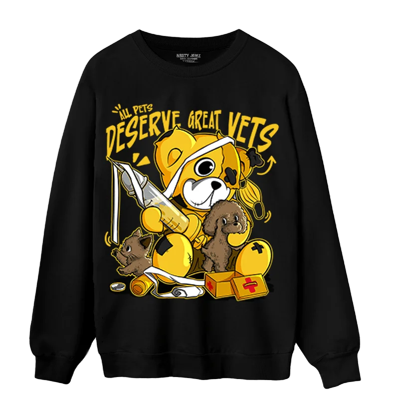 NastyJamz Yellow Ochre 6s Sweatshirt Match Veterinary BER