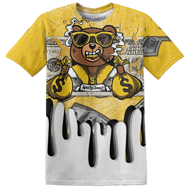 NastyJamz Yellow Ochre 6s T-Shirt Match BER Dollar All-Over Print