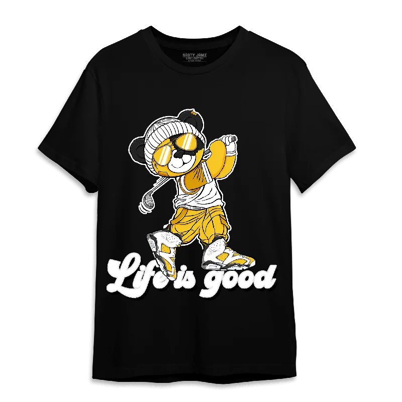 NastyJamz Yellow Ochre 6s T-Shirt Match BER Like Golf