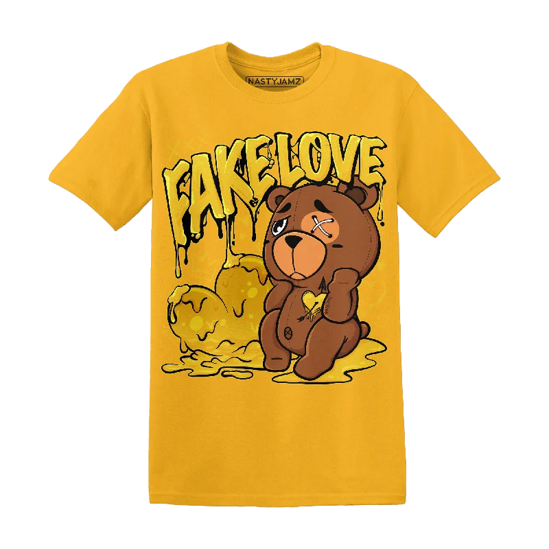 NastyJamz Yellow Ochre 6s T-Shirt Match Fake Love BER