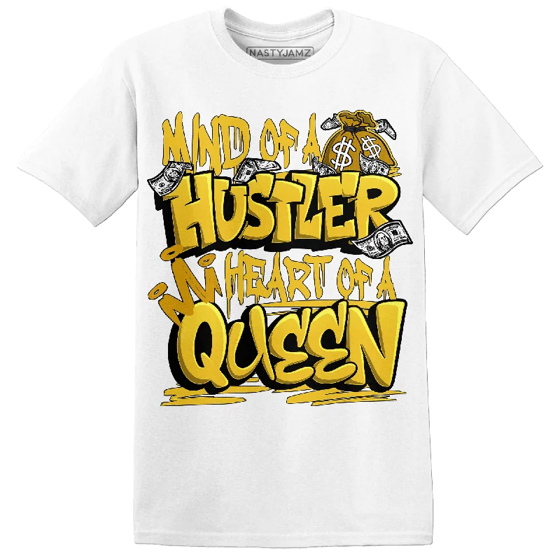 NastyJamz Yellow Ochre 6s T-Shirt Match Hustler Heart Queen