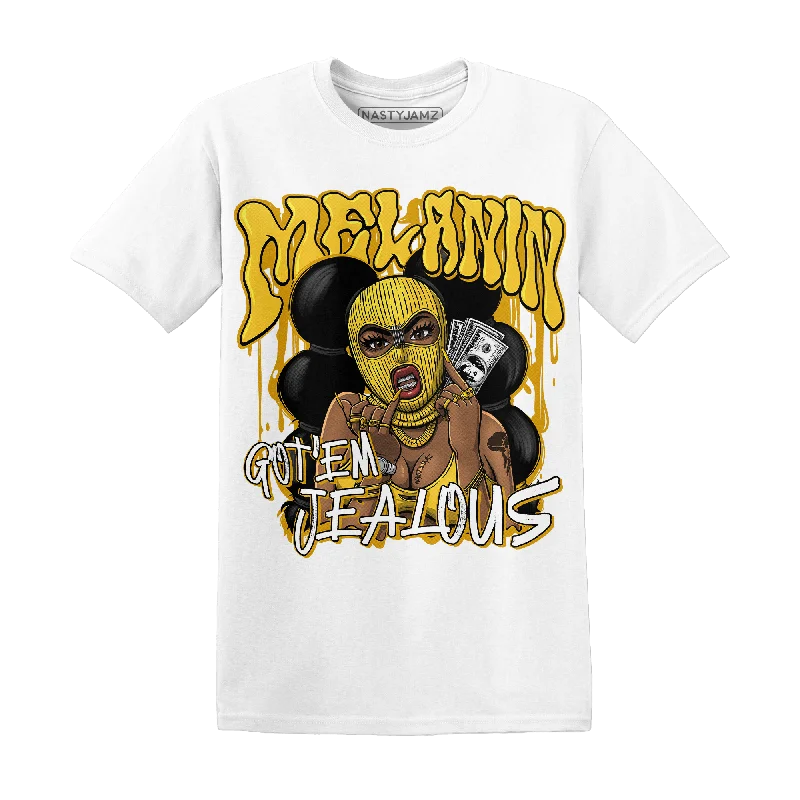 NastyJamz Yellow Ochre 6s T-Shirt Match Melanin Got Em Jealous