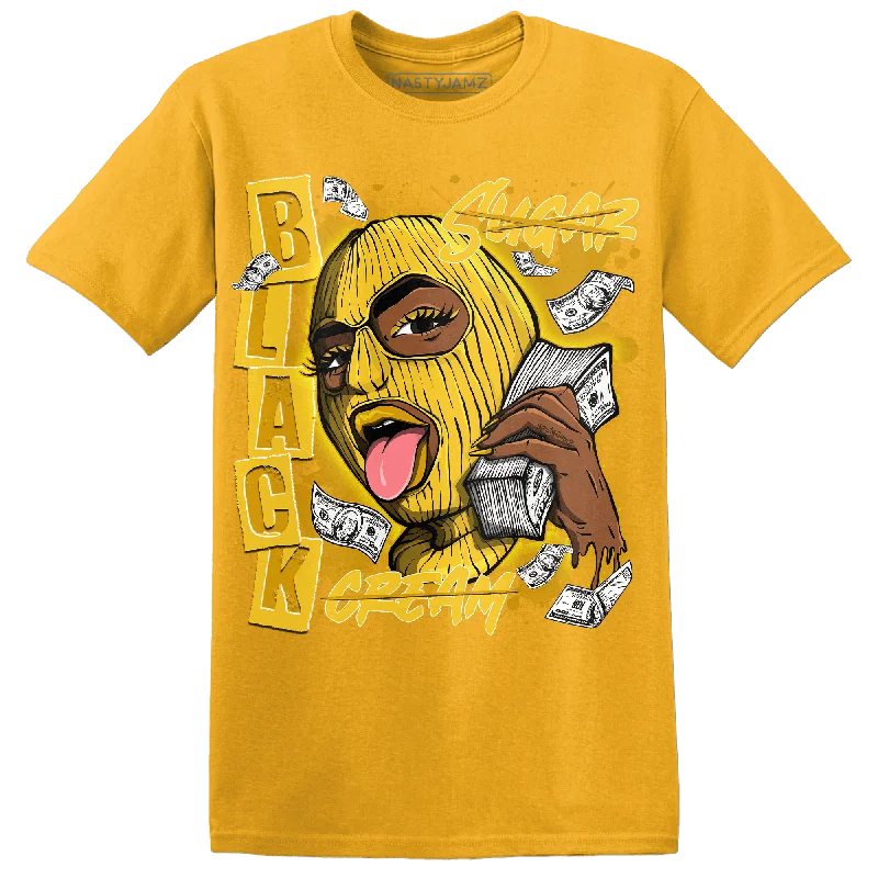 NastyJamz Yellow Ochre 6s T-Shirt Match No Sugar No Cream