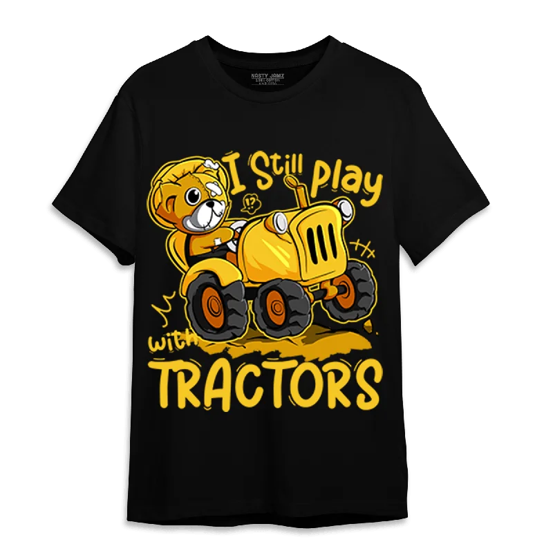 NastyJamz Yellow Ochre 6s T-Shirt Match Play With Tractors BER