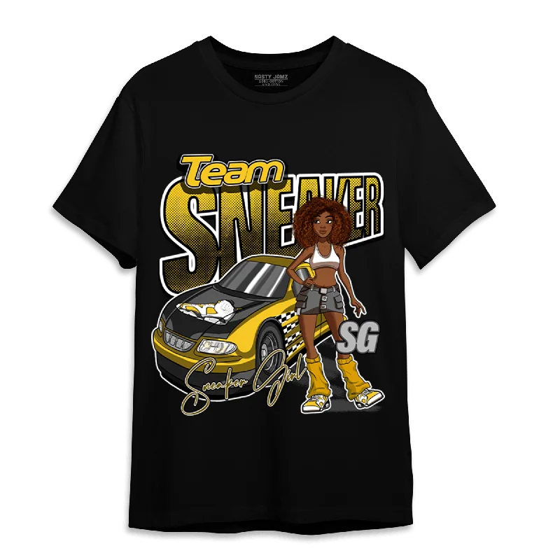 NastyJamz Yellow Ochre 6s T-Shirt Match Team Sneaker Girl