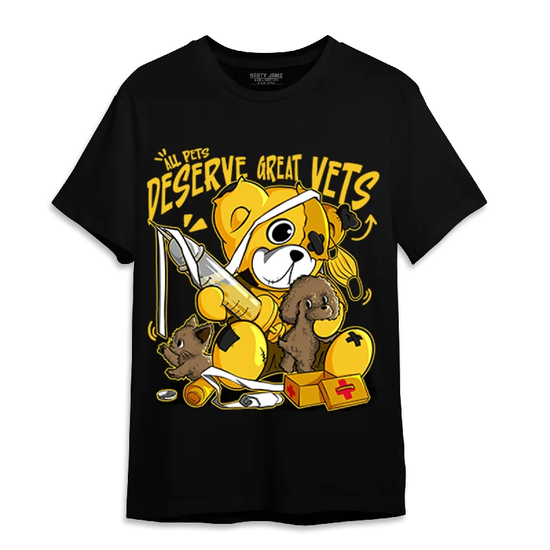 NastyJamz Yellow Ochre 6s T-Shirt Match Veterinary BER