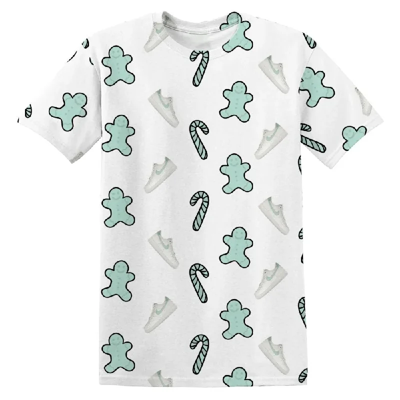 Minimalist Unisex Wardrobe Must-Haves AF 1 Jade Ice NastyJamz T-Shirt Match Candy Cookie Kicks All-Over Print