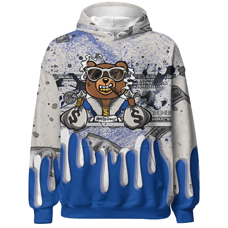 NastyJamz Air Max 1 86 Royal Hoodie Match BER Dollar All-Over Print