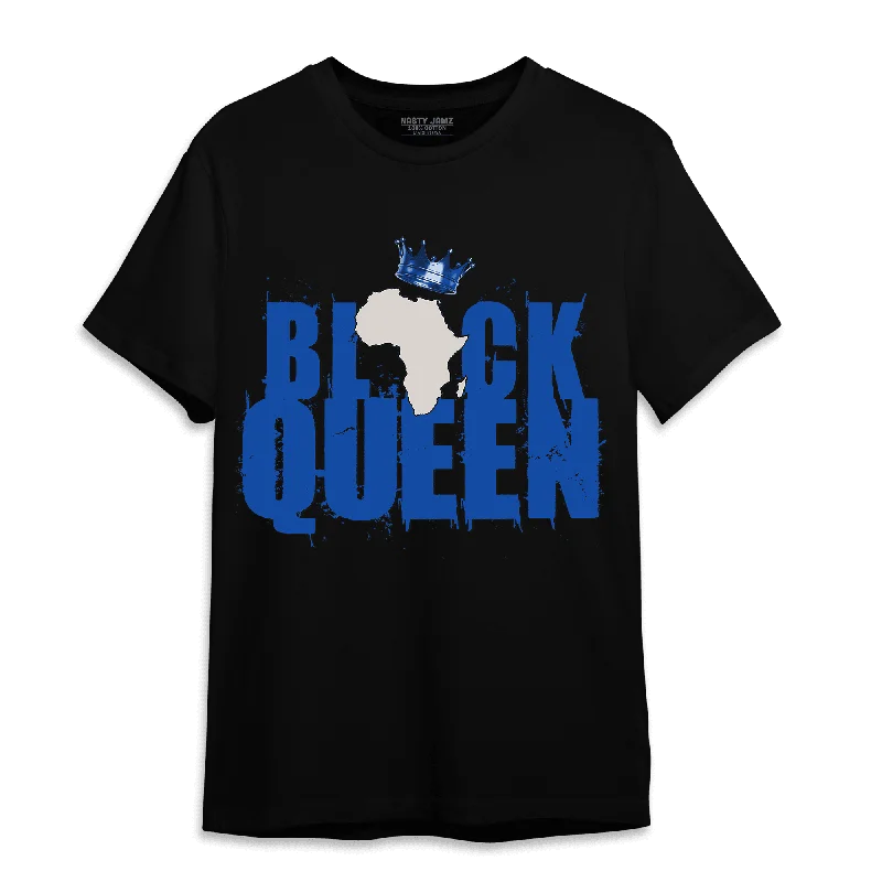 NastyJamz Air Max 1 86 Royal T-Shirt Match Black Queen Crown