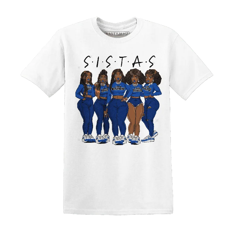 NastyJamz Air Max 1 86 Royal T-Shirt Match Sistas Melanin Girl